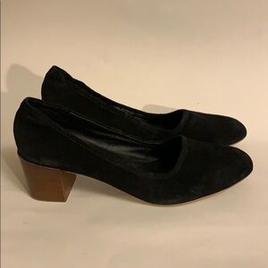 M4D3 black suede leather shoes 8.5M